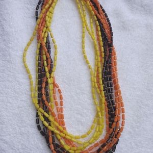 Multi color necklace